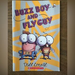 BUZZ BOY AND FLY GUY Paperback Book by Tedd Arnold Brand New